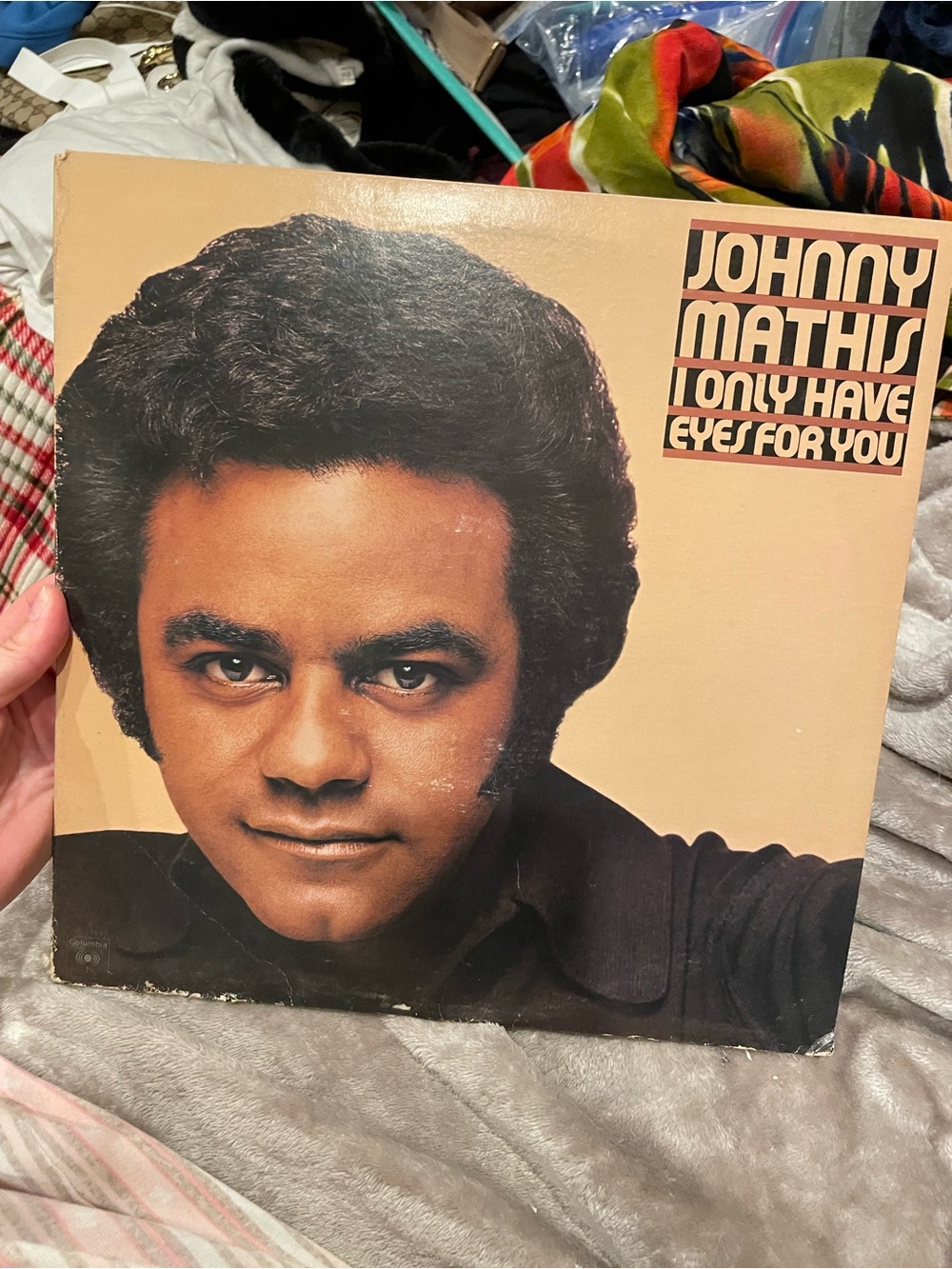Johnny Mathis 'I Only Have Eyes For You' Vintage vinyl Album